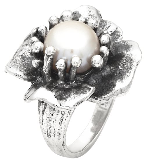 Anneau Giovanni Raspini Femme Magnolia in Argent Perla 12636/16 - 12636/16